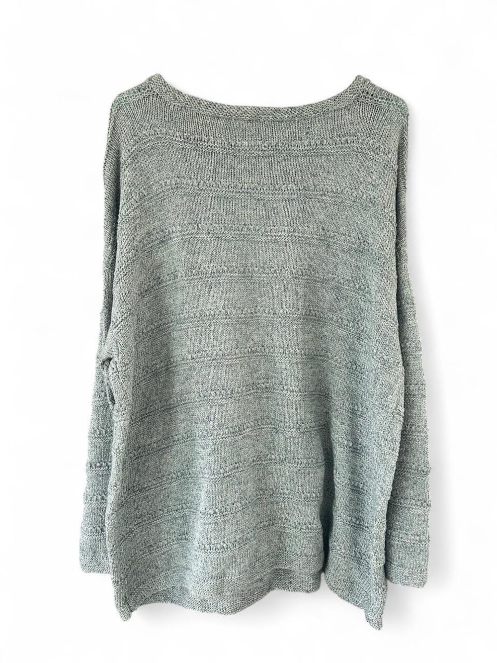NWT Pure Jill by J. Jill Textured Boat Neck Sweater in Bottle Green Size XL - Picture 2 of 6